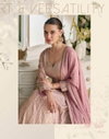 Parampara By Sayuri Georgette Embroidery Gown With Dupatta Suppliers In India